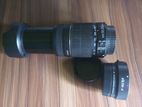 Canon Zoom Lens 55-250 and Viltrox Mount for M50/M50II