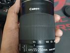 Canon zoom lens EF 55-250mm(1:4-5:6 STM)