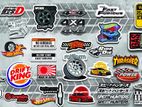 Car sticker sell in offer price