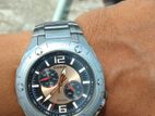 casi0 cronograph big dial watch