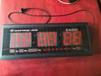 casio digital led wall clock