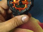 Casio G Shock Watch Ga-700 Br-1ajf 3137 Quartz Analog And Digital Mens.