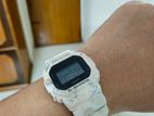 Casio Gshock 5600 white watch sell.