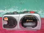 Cassette player with 3 bands radio