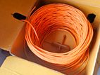 cat 6 cable 102 meter , for net and camera setup