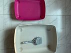 Cat Litter Box Large And Small with Scoop