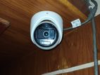 CC camera with DVR machine