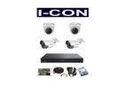 CC#132-4Pcs 2MP Jovision Full HD CCTV Camera Packages