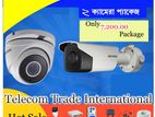 CCTV 02Pcs Package & 04 Pcs Camera Packages