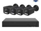Cctv 04 Pcs 4ch DVR 500gb HDD Cc cemera Full Package Hikvision