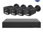 Cctv 04 Pcs 4ch DVR 500gb HDD Cc cemera Full Package Hikvision