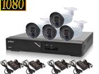 CCTV 04 PCs cc camera total package Full HD any location