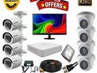 CCTV 08 Pcs Full Packages )..