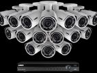 CCTV Camera 16 Pcs, 2000GB and 16-Channel full Packages