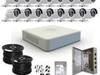 CCTV Camera 16Pcs Packages (Hikvision).