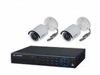 CCTV Camera 2 Pcs, 500GB and 4 Channel full Combo