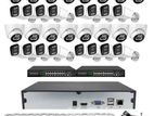 Cctv Camera 32 Pcs, 4000gb And 32-channel Full Packages-78999