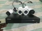 CCTV CAMERA DVR 4 CHANNEL 1 TB HDD PICE