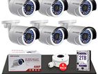 CCTV Camera for sell (Hikvision) 06 pcs Packages