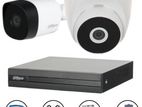 CCTV Camera, HDD & XVR Full Setup (Dahua Brand 02 pcs Packages)