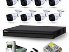 CCTV Camera, HDD & XVR Full Setup (Dahua Brand 08 pcs Packages)