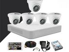 CCTV Camera (Hikvision Original) sell For 5-Pcs Full Packages