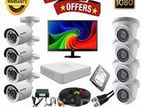 Cctv Camera Package with Monitor