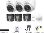 CCTV Package 8-CH DVR 6-Pcs Camera 19" Monitor