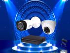 CCTV Package Dahua 04-Channel DVR/XVR 02-Pes Camera With 500GB HDD