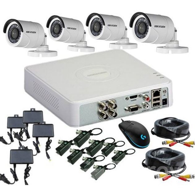 Cctv Package Dahua Channel Dvr Xvr Pes Camera With Gb Hdd For Sale In Badda Bikroy