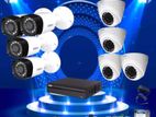 CCTV Package Dahua 08-Channel DVR/XVR 08-Pes Camera With 500GB HDD