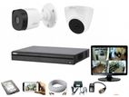 CCTV Package Dahua 4-CH DVR 2-Pcs Camera 500GB HDD