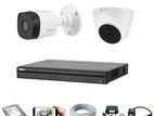 CCTV Package Dahua 4-CH DVR 2-Pcs Camera 500GB HDD