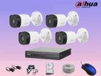 CCTV Package Dahua 4-Channel DVR/XVR 4-Pes Camera With 500GB HDD