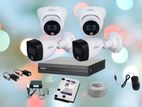 CCTV Package Dahua 4CH DVR 4Pcs Camera 500GB HDD