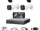 CCTV Packege 4 Channel Dahua DVR 4-Pcs Camera 500GB HDD