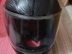 Certified helmet with carbon fieber sticker