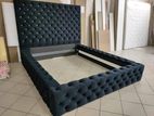 CHC furniture unique velvet bed design NEW