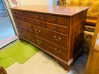 Cherry Chippendale Style bedroom set
