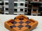 Chessboard Handmade Clay Ashtray