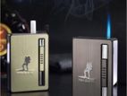 Cigarette Box with Jet Lighter