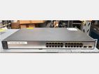 Cisco Catalyst (ws-c3750v2-24ps-s) 24-ports Switch