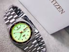 CITIZEN Automatic Full Luminous railway style dial JAPAN