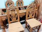 চিটাগাং সেগুন কাঠের ডাইনিং টেবিল
