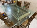 চিটাগাং সেগুন কাঠের ডাইনিং টেবিল (Dining Table)
