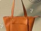 Classic Ladies Tote Bag / Desh Leather