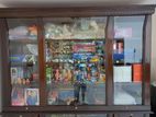 "Collection Display Cabinet: A Showcase of Memorabilia and Collectibles"