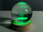 Color Changing LED 3D Crystal Ball