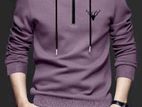 Color Cotton Full Sleeve Hoodie for Men