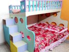 Colorful Bunk-Bed (Shelf+Stairs)